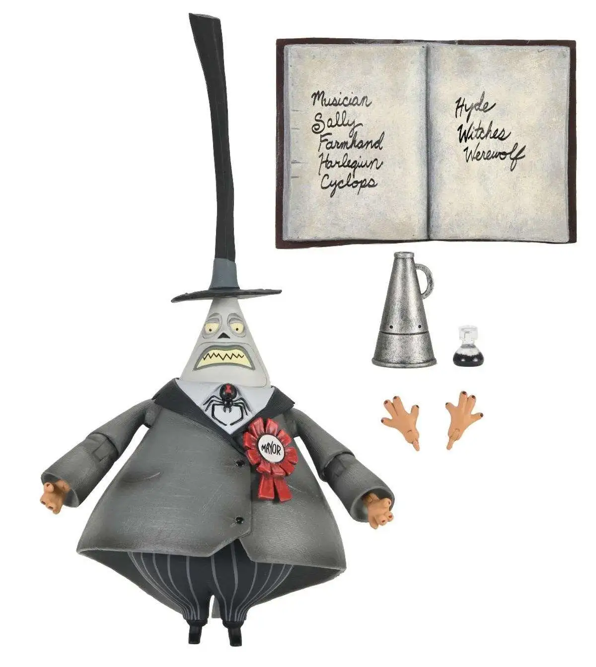 NECA The Nightmare Before Christmas 30th Anniversary Mayor Action Figure [Ultimate Version]