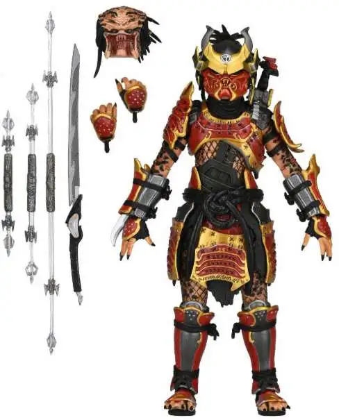 NECA Predator Hunting Grounds Samurai Predator 7 Action