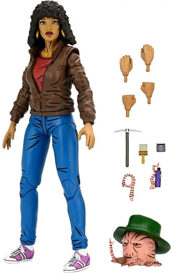 NECA Teenage Mutant Ninja Turtles Mirage Comics April O'Neil Action Figure