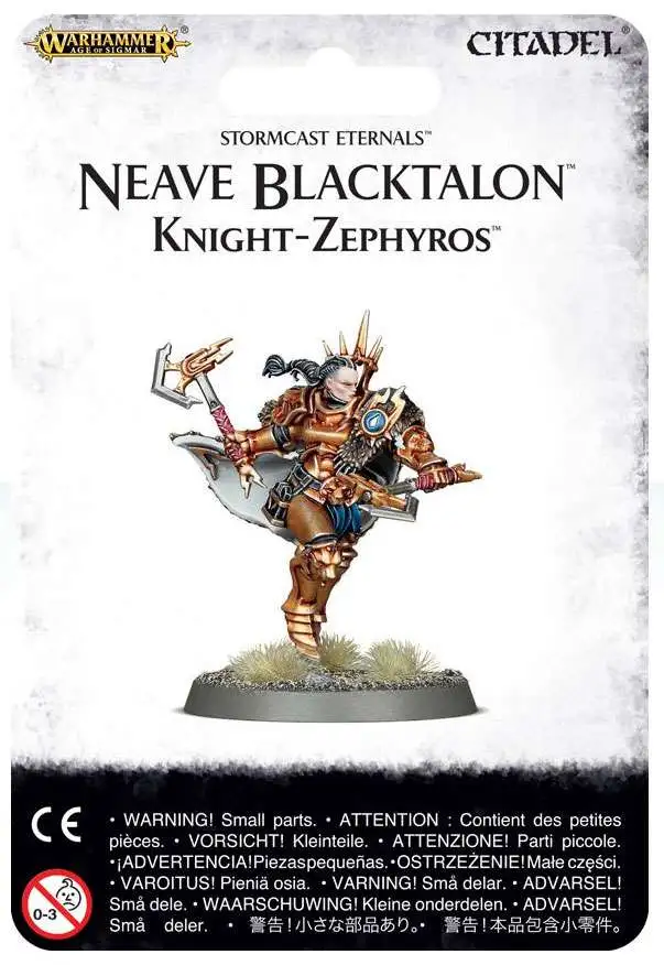 Warhammer Age of Sigmar Stormcast Eternals Neave Blacktalon Knight-Zephyros
