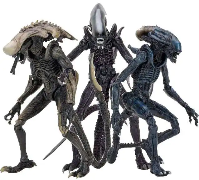 Alien vs Predator Video Game Figurine Set -Bonus Edition 3 