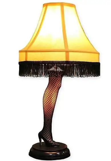 Clapper A Christmas Story Nightlight Leg Lamp, Says Movie Quotes, Wireless  Sound Activated On/Off Light Switch, Clap Detection, Perfect for
