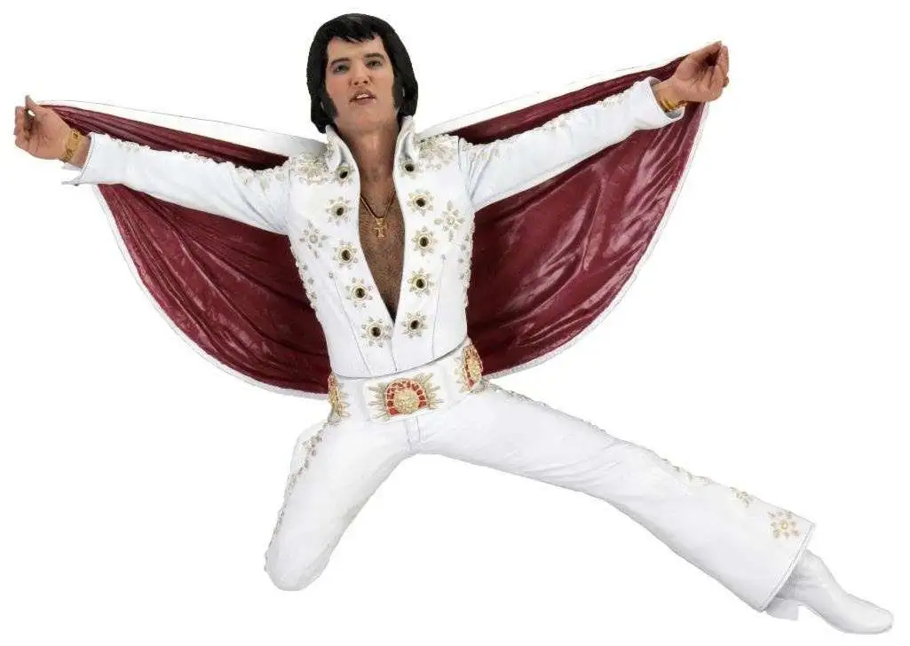 NECA Elvis Presley Action Figure [Live in '72, Damaged Package]