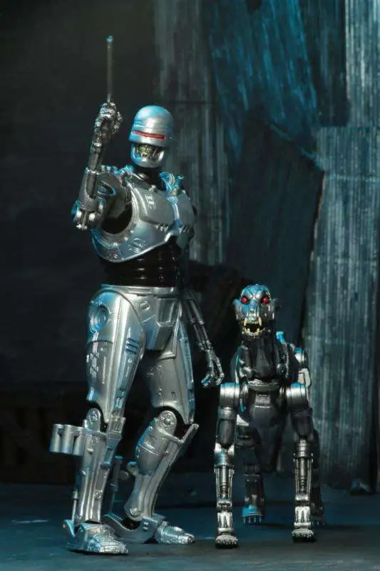 NECA Robocop versus Terminator Endocop & Terminator Dog 7"" Scale Action Figure 