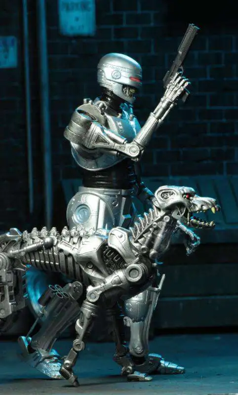 Robocop vs Terminator 2-Pack EndoCop & Terminator Dog action figur neca Neu 