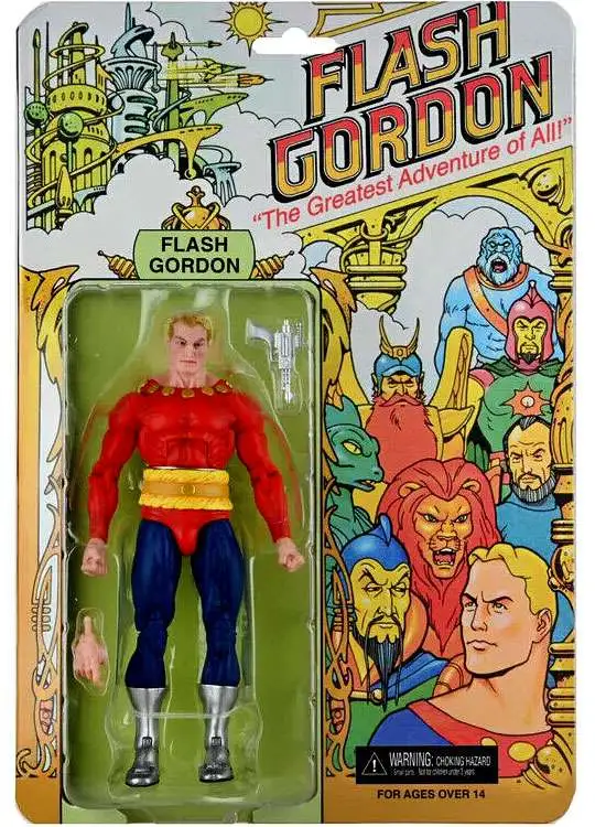 NECA The Greatest Adventure of All Flash Gordon Exclusive Action Figure