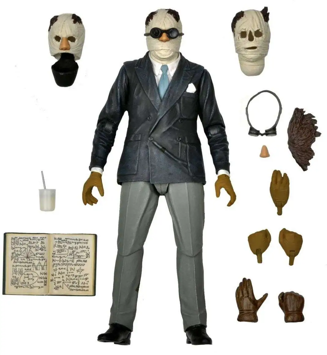 NECA Universal Monsters The Invisible Man Action Figure [Ultimate Version ] (Pre-Order ships November)