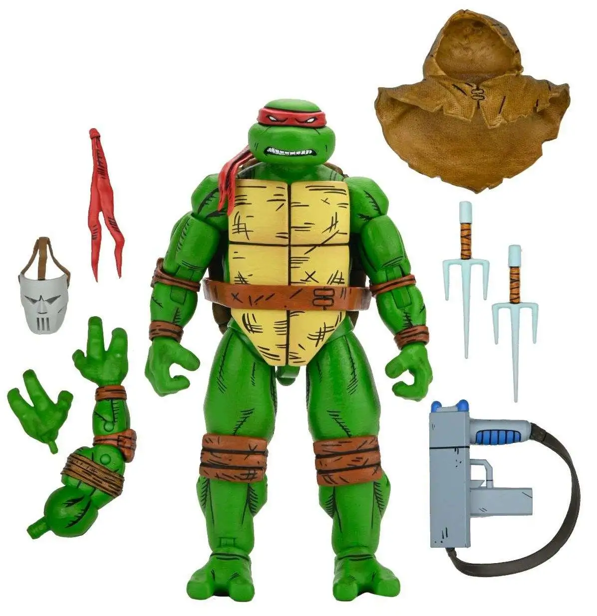 NECA Teenage Mutant Ninja Turtles Mirage Comics Raphael Action Figure [Return to New York] (Pre-Order ships October)