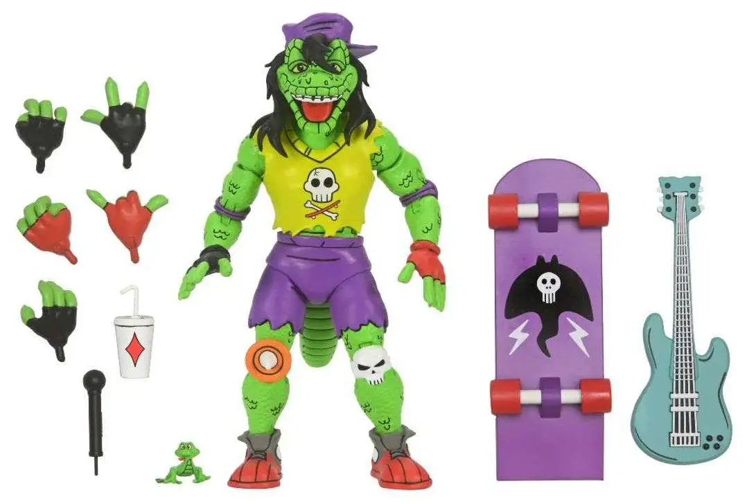 NECA Teenage Mutant Ninja Turtles Archie Comics TMNT Adventure Series Mondo Gecko Action Figure