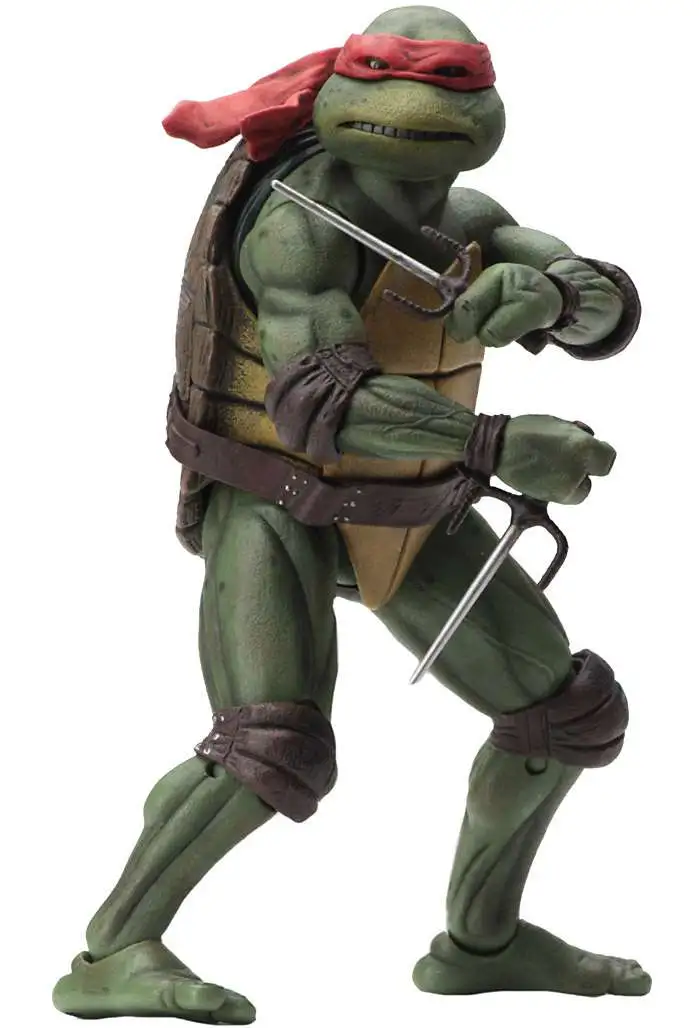 Neca Teenage Mutant Ninja Turtles Quarter Scale Raphael 14 Action Figure 1990 Movie Toywiz