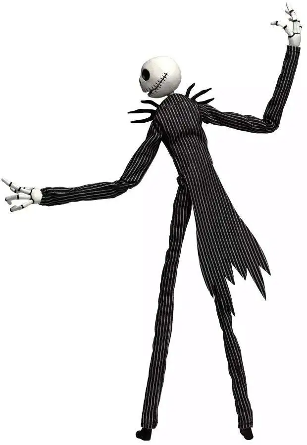 Neca The Nightmare Before Christmas Jack Skellington Action Figure With 