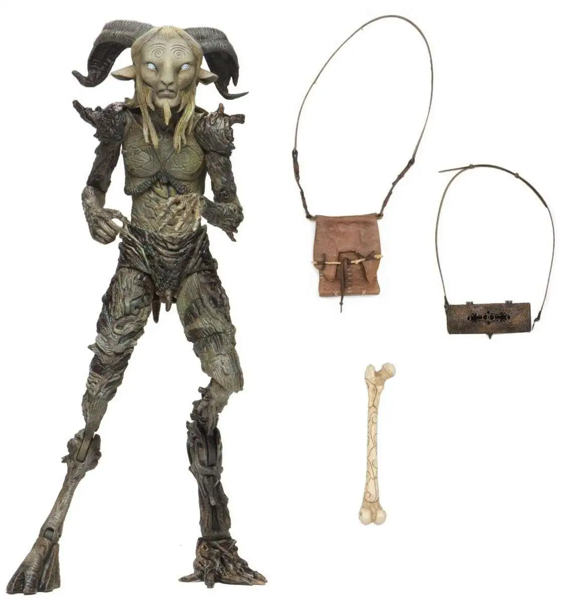 NECA GDT Guillermo del Toro FAUN Pan's Labyrinth Action Figure en stock 