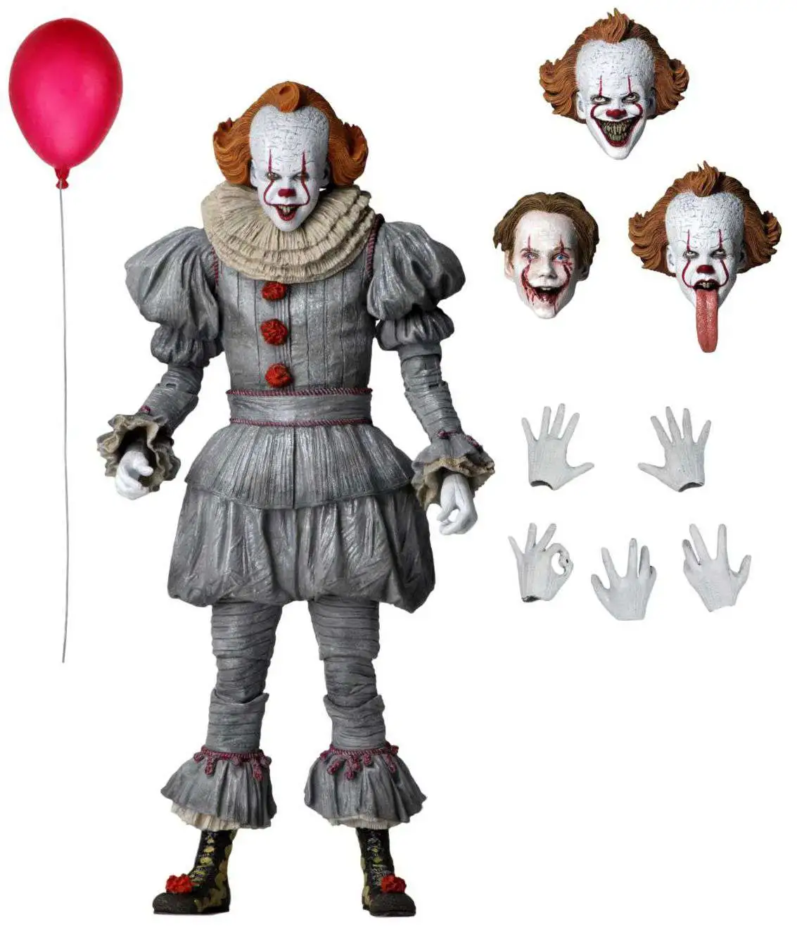 2 A.Figure HORROR = NECA = IT 1990 Pennywise Ver 