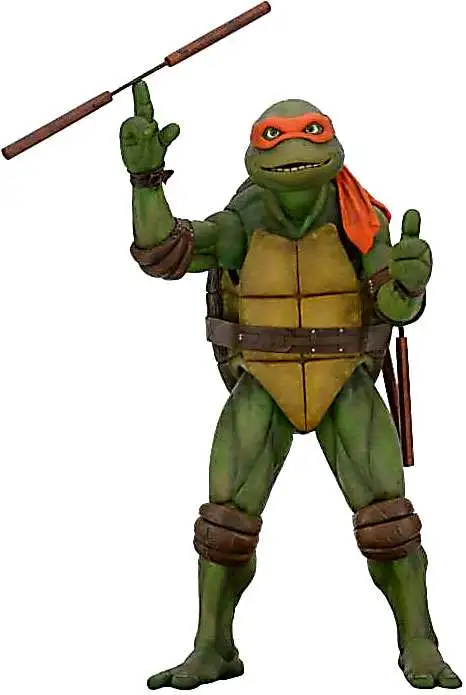 NECA Teenage Mutant Ninja Turtles Quarter Scale Michelangelo Action Figure [1990 Movie]