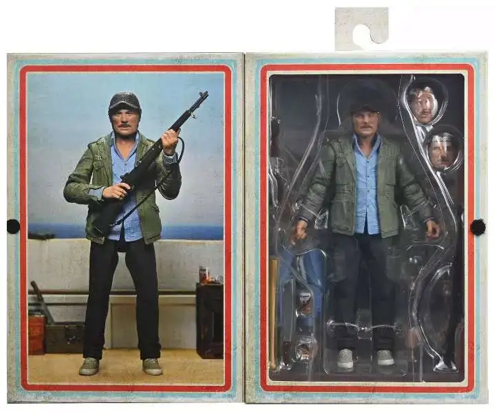 NECA Jaws Sam Quint 7 Action Figure Ultimate Version, 50th