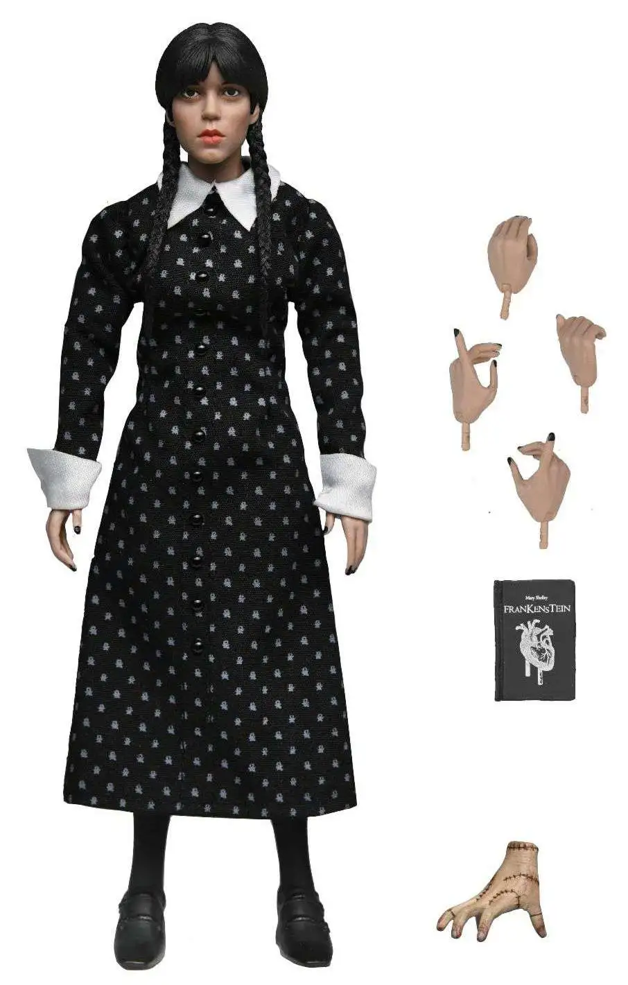 NECA Wednesday Addams Clothed Action Figure [Classic Dress]