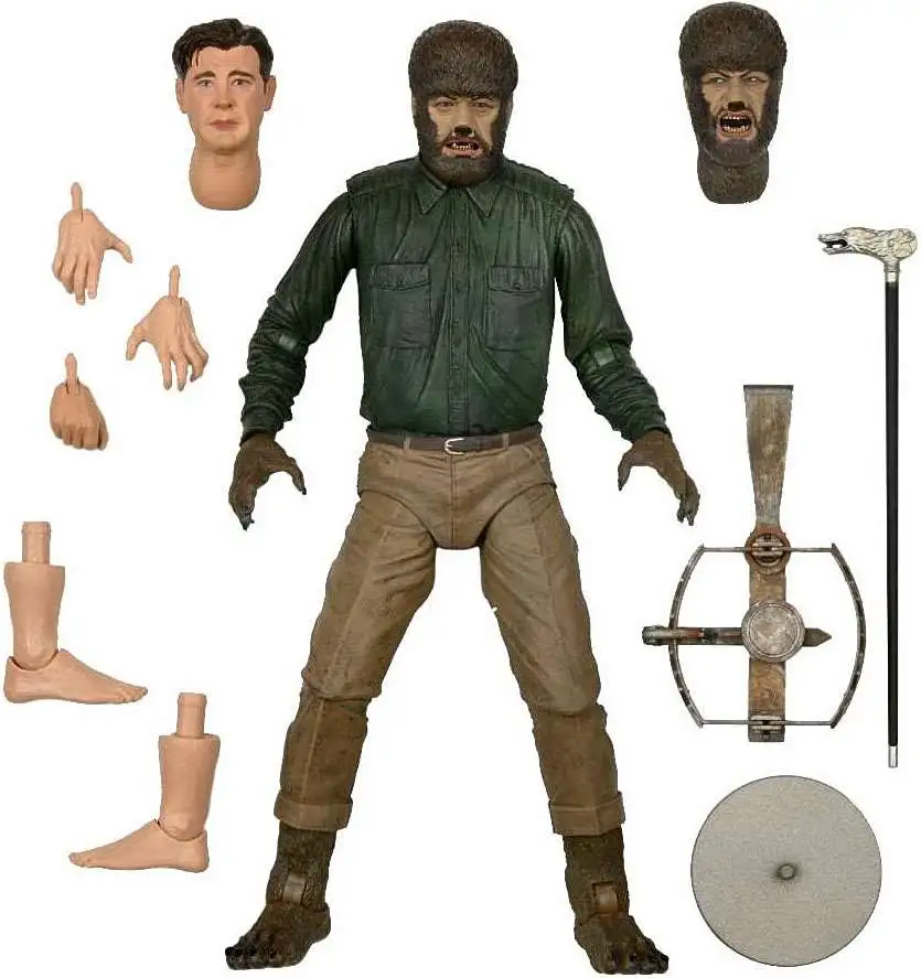 NECA Universal Monsters Wolf Man Action Figure [Ultimate Version, Lon Chaney]