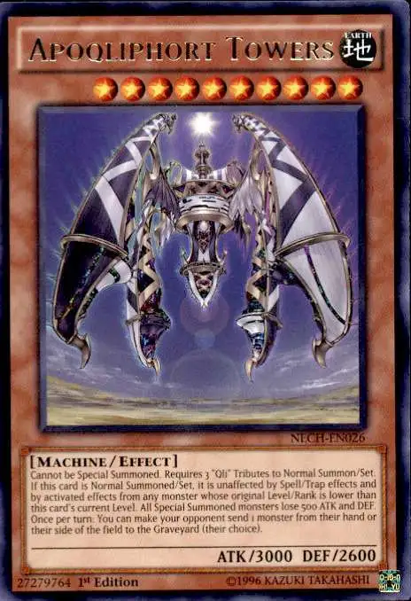 YU-GI-OH NECH-EN026 Apoqliphort Towers THE NEW CHALLENGERS 