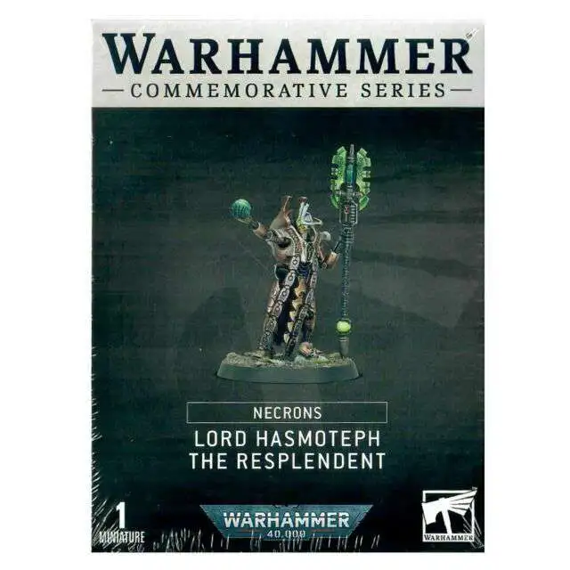 Warhammer 40,000 Necrons Lord Hasmoeph The Resplendent Miniature