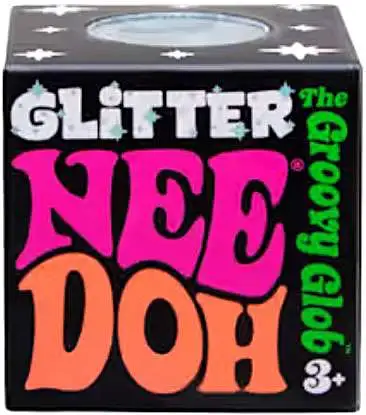 NeeDoh Teenie Glitter Exclusive Stress Ball [1 RANDOM Color]
