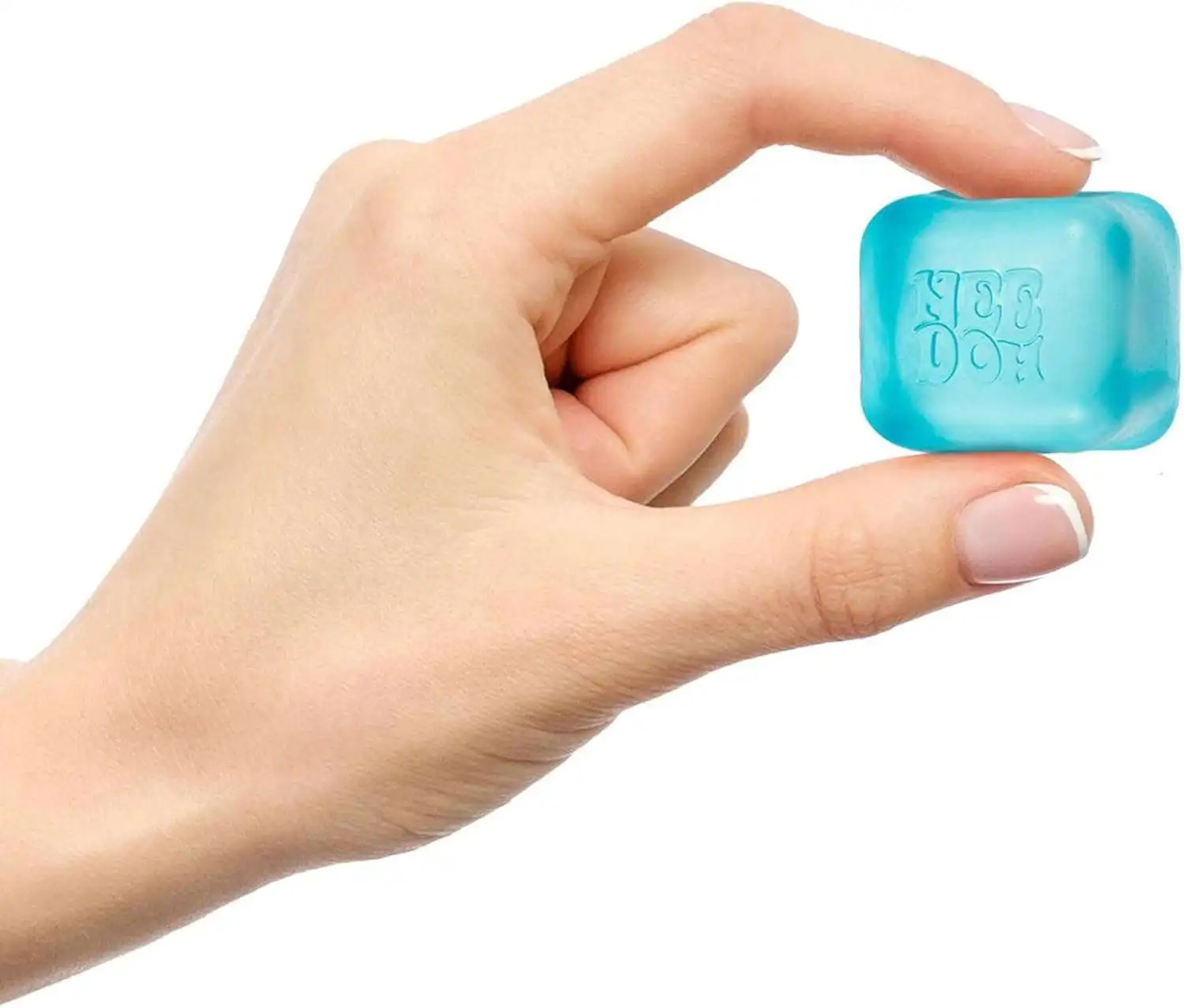 NeeDoh Nice Ice Baby BLUE 1.5-Inch Stress Ball [Smaller "Nice Cube"!]