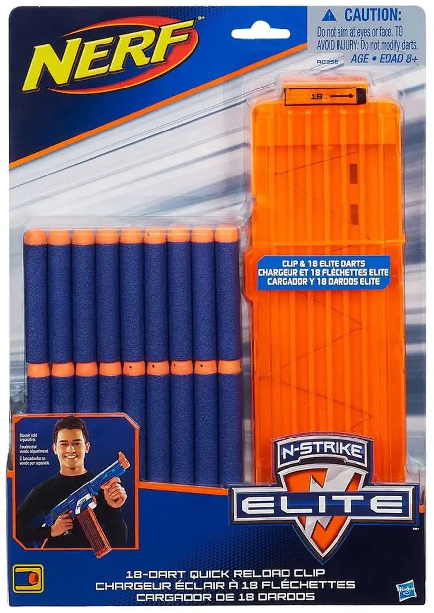 Nerf N-strike Elite Elite 18 Dart Clip Hasbro Toys - Toywiz