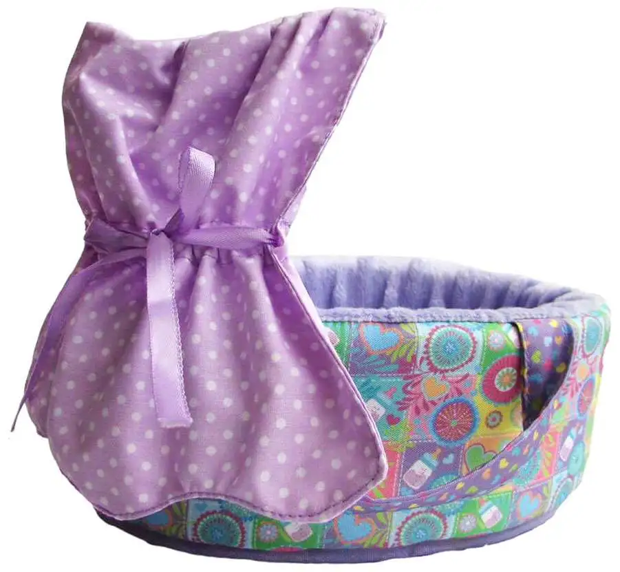 Neonate Babies Zygotie Small Purple Bassinet [SS18]