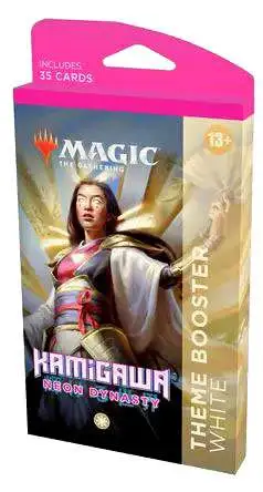 MtG Kamigawa Neon Dynasty White Theme Booster Pack [35 Cards]