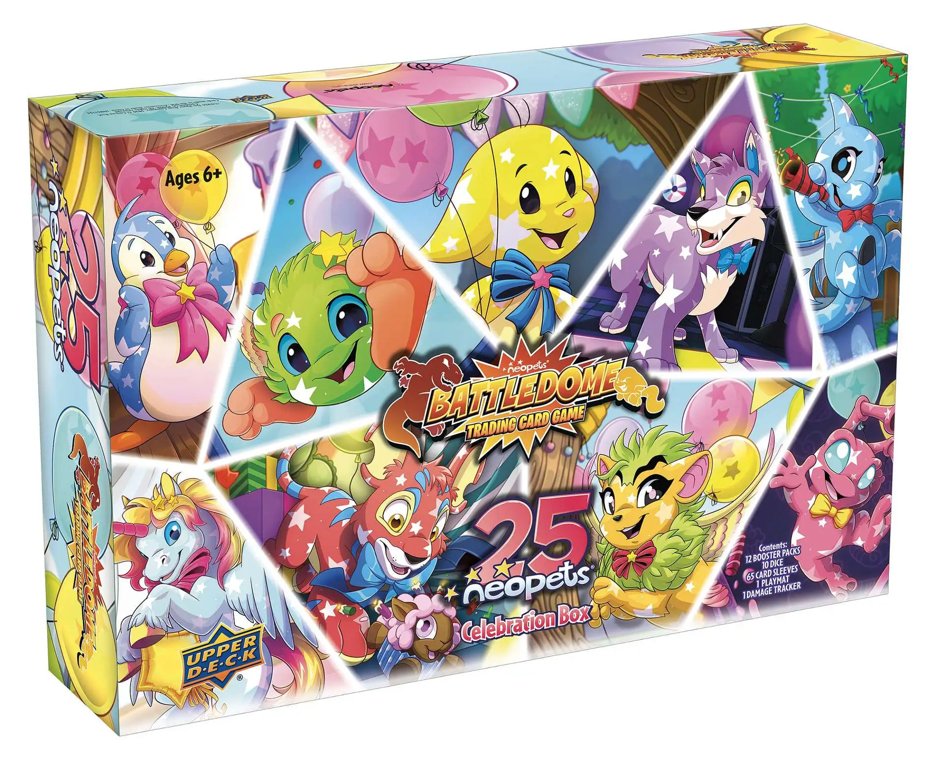 Neopets Battledome Trading Card Game 25th Anniversary Celebration Box