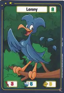 Neopets Battledome Trading Card Game Defenders of Neopia Common Lenny #034 [Blue]