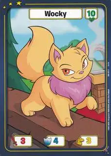 Neopets Battledome Trading Card Game Defenders of Neopia Single