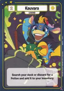 Neopets Battledome Trading Card Game Defenders of Neopia Common Kauvara #175