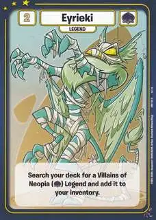 Neopets Battledome Trading Card Game Defenders of Neopia Rare Eyrieki #182