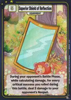 Neopets Battledome Trading Card Game Defenders of Neopia Single Card Super  Rare Superior Shield of Reflection 225 - ToyWiz