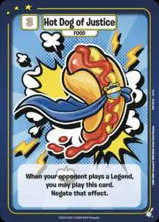 Neopets Battledome Trading Card Game Defenders of Neopia Single Card Super  Rare Hot Dog of Justice 233 - ToyWiz