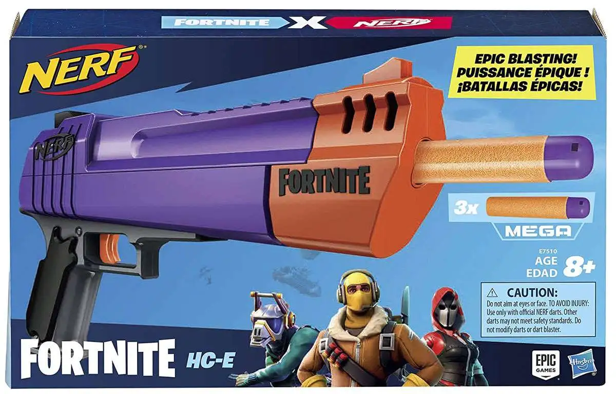 NERF Fortnite HC-E Dart Blaster Toy Hasbro Toys - ToyWiz