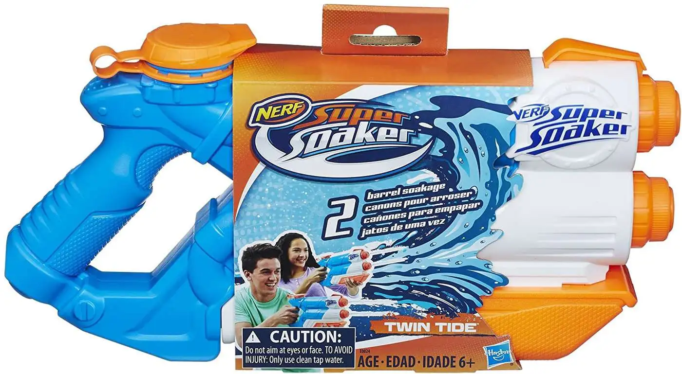 NERF Super Soaker Twin TIde Water Blaster