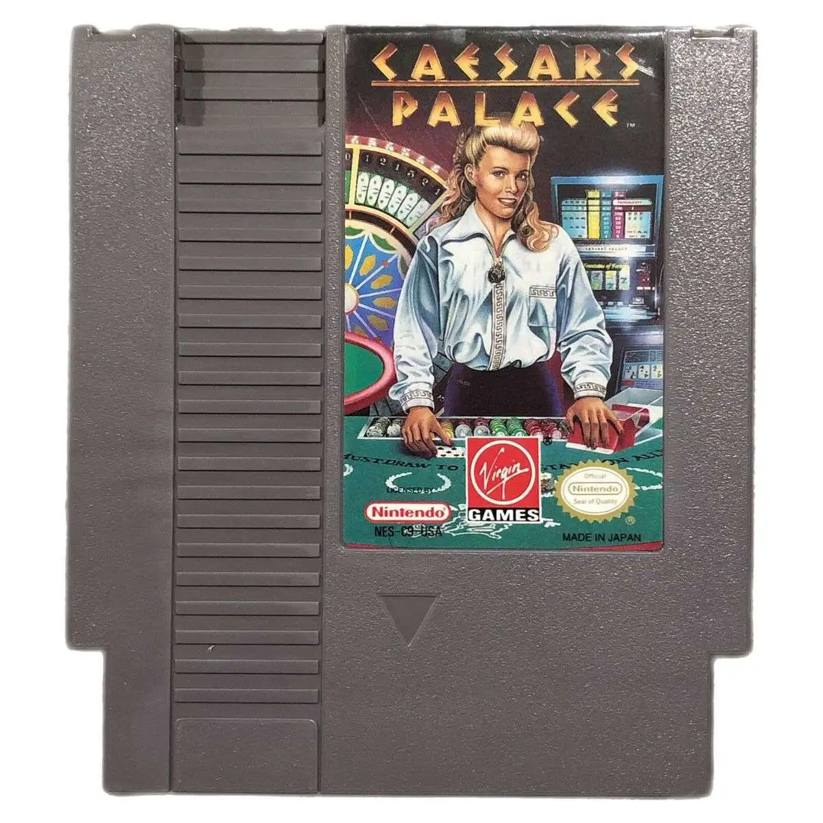 Nintendo NES Caesar's Palace Video Game [NO BOX]