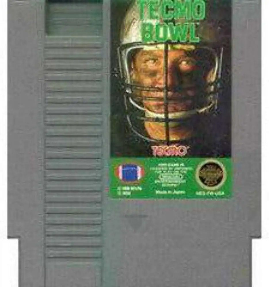 Nintendo NES Techmo Bowl Video Game [NO BOX]