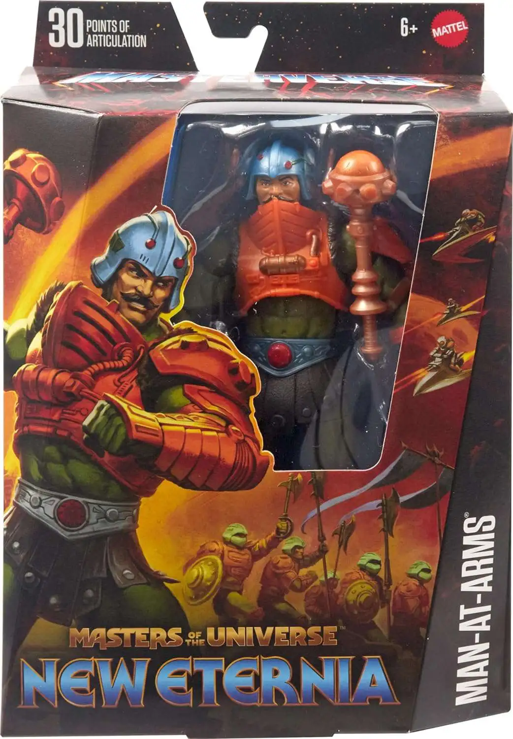 Masters of the Universe New Eternia Masterverse Man-at-Arms Action Figure