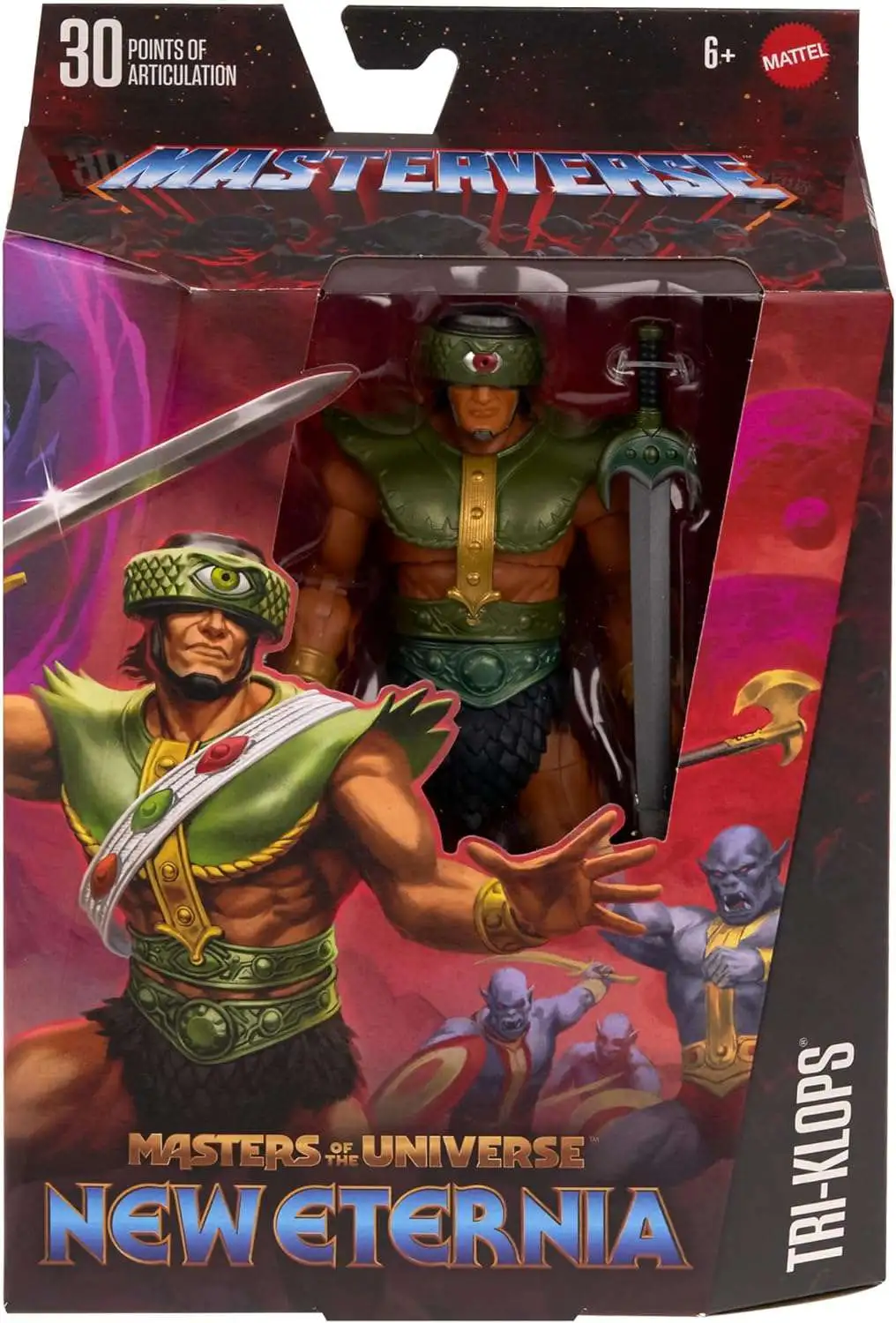 Masters of the Universe New Eternia Masterverse Tri-Klops Action Figure