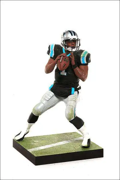 NCAA Series 4 Cam Newton Blue Jersey Action Figure 