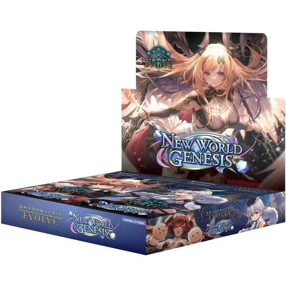 Shadowverse: Evolve Trading Card Game New World Genesis Booster Box [12 Packs]