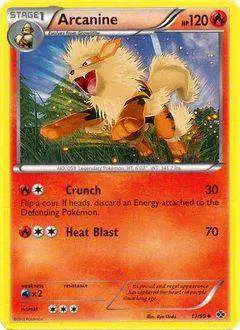 Pokemon Black & White Next Destinies Uncommon Arcanine #13