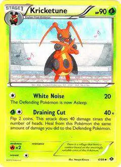 Pokemon Black & White Next Destinies Uncommon Kricketune #4
