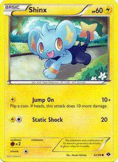 Pokemon Black & White Next Destinies Common Shinx #42