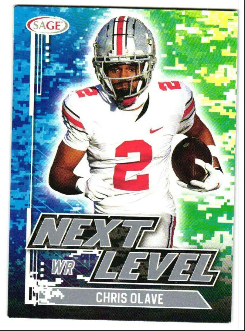 NFL 2022 Next Level Chris Olave Silver Trading Card 69 Rookie Card ...