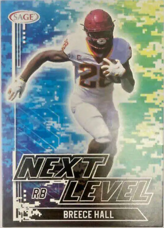 NFL New York Jets 2022 Next Level Breece Hall #77 [Rookie Card]