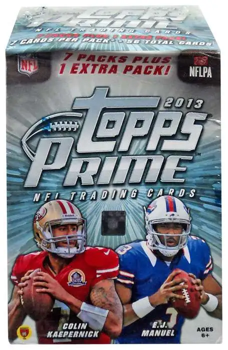 NFL Topps 2013 Prime Football Trading Card BLASTER Box [8 Packs]