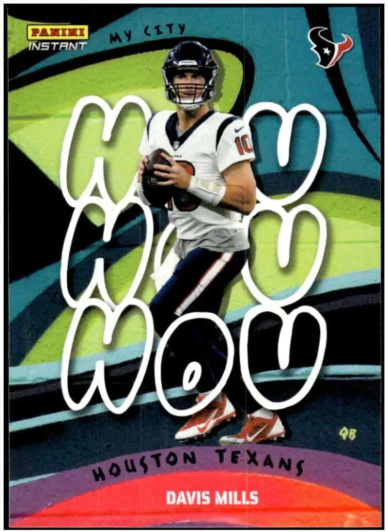 NFL 2022 Instant My City Football 1 of 1860 Davis Mills MC-13